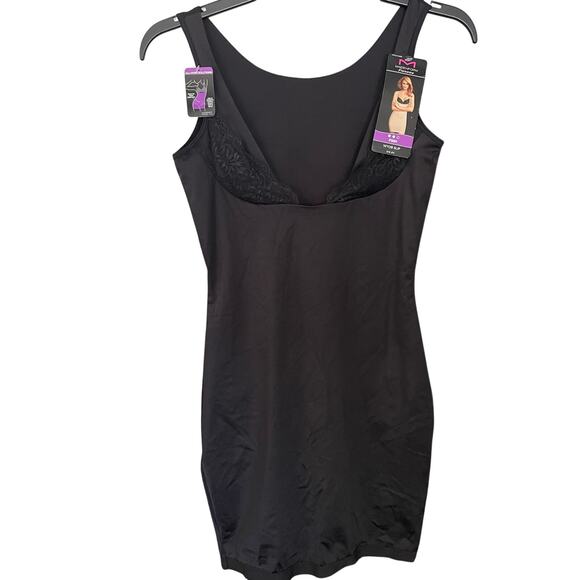 NWT Maidenform Flexees Wyob Slip FIRM Black Size XL - Picture 1 of 14